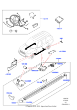 VPLGP0136 - Land Rover MOTOR - DEPLOYABLE SIDE STEP