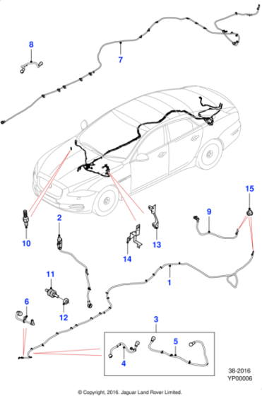 C2D26361 - Jaguar Cable