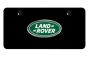Licence Plate - Land Rover Logo, Matt Black finish
