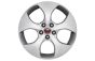 Alloy Wheel - 17" Style 5032, 5 spoke, Silver