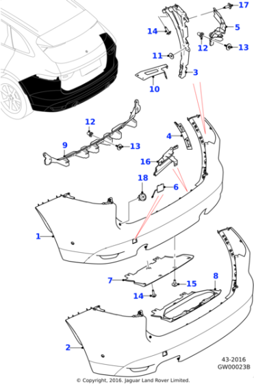 T4A7384LML - Jaguar Bumper - Rear