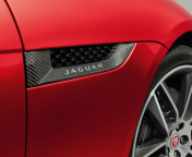 Side Power Vent - Silver Weave Carbon Fibre, Left Side