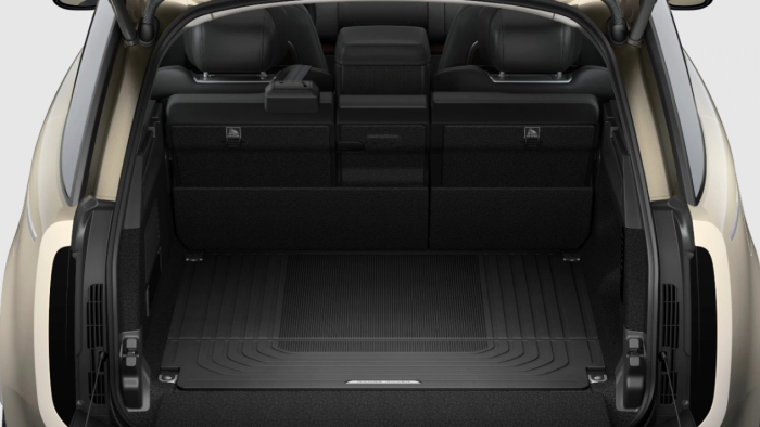 Antimicrobial Loadspace Rubber Mat - For Vehicles with Executive Rear Seats