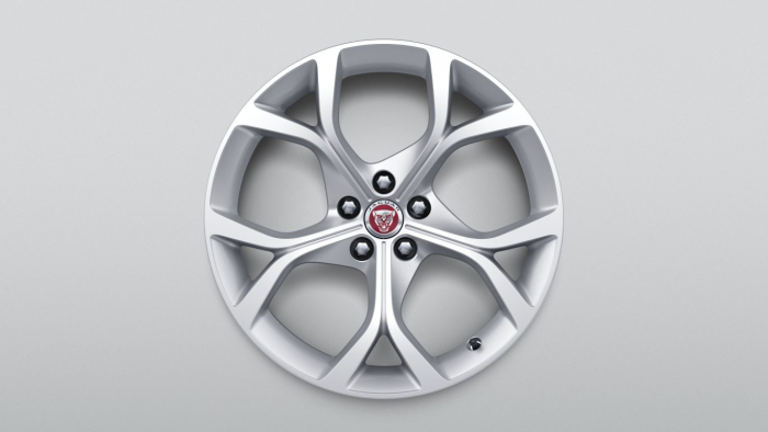 Alloy Wheel - 19" Style 5101, 5 split-spoke, Silver, Rear