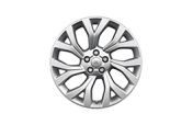 Alloy Wheel - 21" Style 7001, 7 split-spoke, Silver