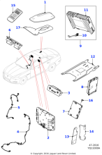 C2D43736 - Jaguar Remote control