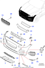 T4A5644LML - Jaguar Bumper - Front