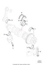 JDE40673 - Jaguar Bearing - Connecting Rod