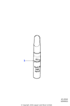 C2A1051PEL - Jaguar Paint touch-up pencil
