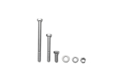 ENGINE FRAME MOUNTING NUT AND BOLT SET