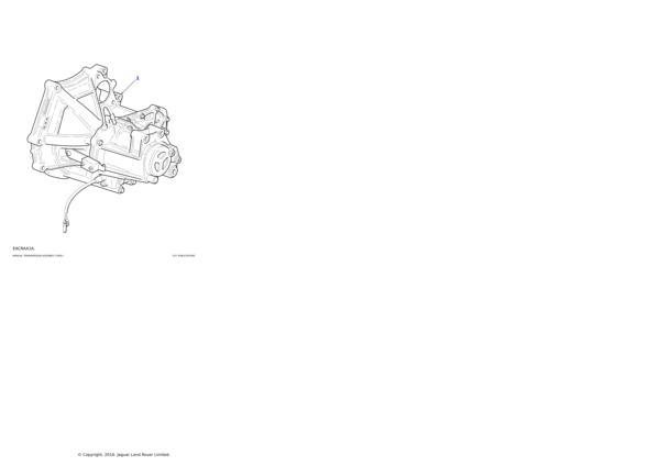 TRC102910E - Land Rover Transmission assembly