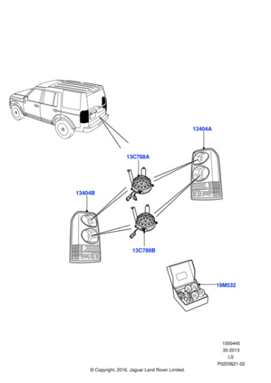 LR008814 - Land Rover Module - Lighting Control