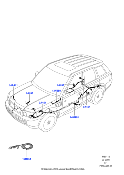 YNN500751 - Land Rover Wire