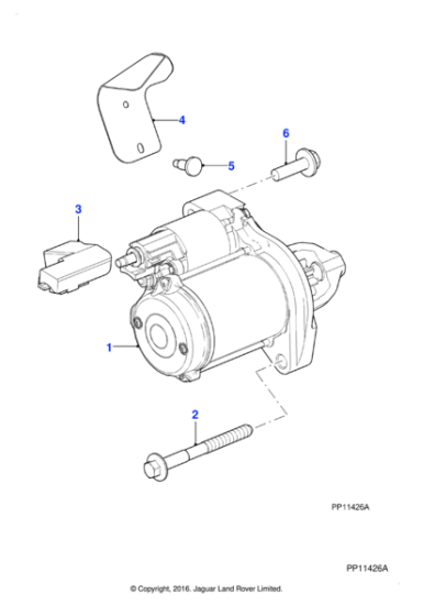 C2D2793 - Jaguar Support bracket