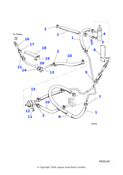 CBC4269 - Jaguar Fuel solenoid valve