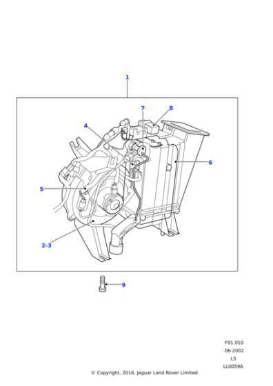 JGL100040 - Land Rover Fan assembly-cooling/air conditioning