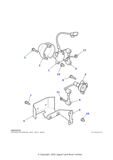 ANR2494 - Land Rover Sensor assembly-front height