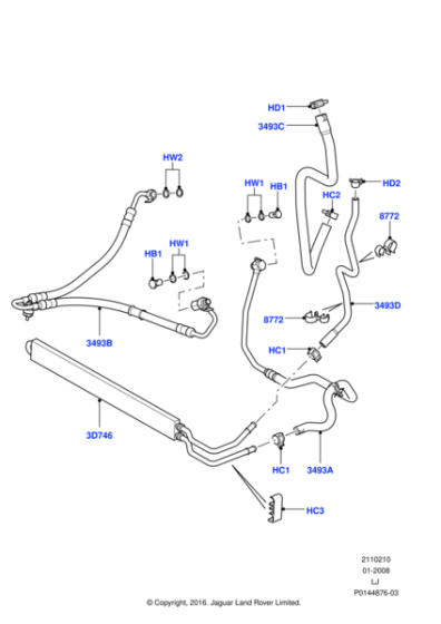 QGM500020 - Land Rover Clip