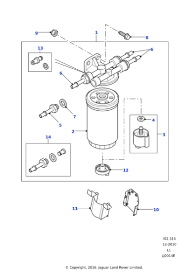 YXJ500060NAA - Land Rover Plug - Drain