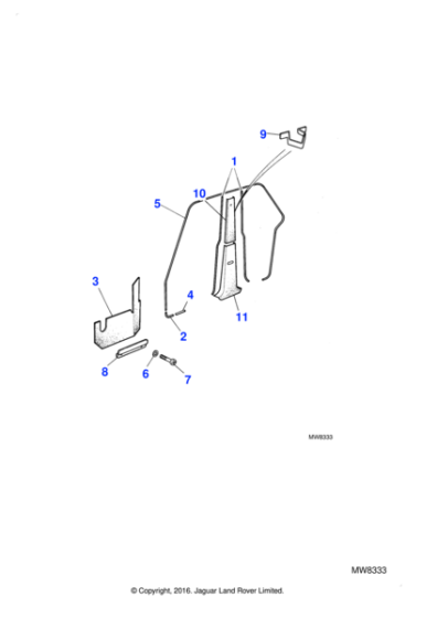 BD25974 - Jaguar Clip