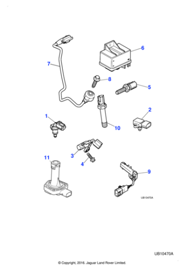 C2S21863 - Jaguar Temperature sensor