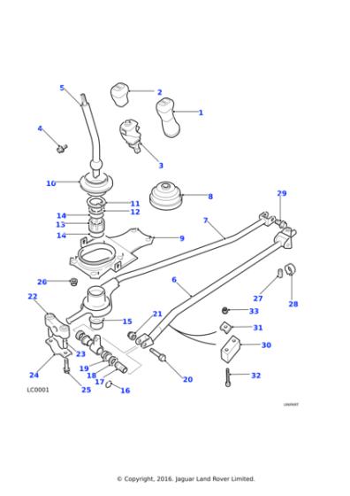 PA116221L - Land Rover Pin-roll