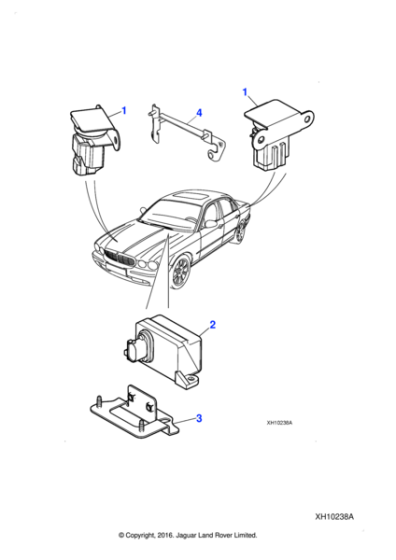 C2C28124 - Jaguar Accelerometer