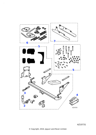 C2S1654 - Jaguar Towing mirror