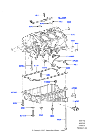 LR000619 - Land Rover Switch - Oil Pressure