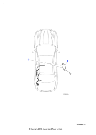 C2S44616 - Jaguar Power cable