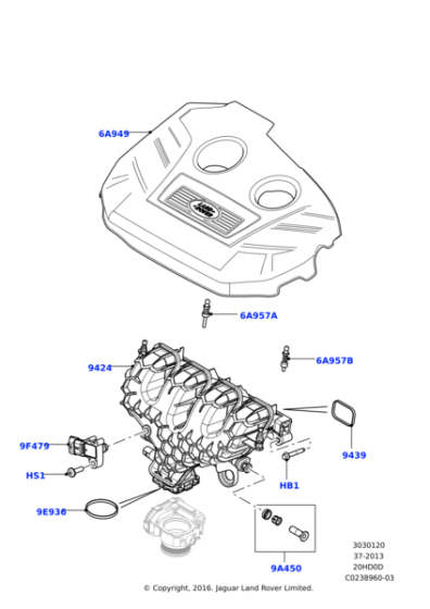 LR031906 - Land Rover Cover