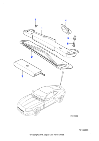 C2C5968 - Jaguar Mounting bracket