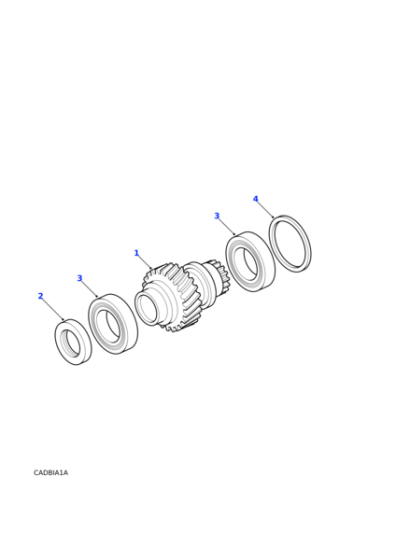 FTC5089 - Land Rover Gear-mainshaft
