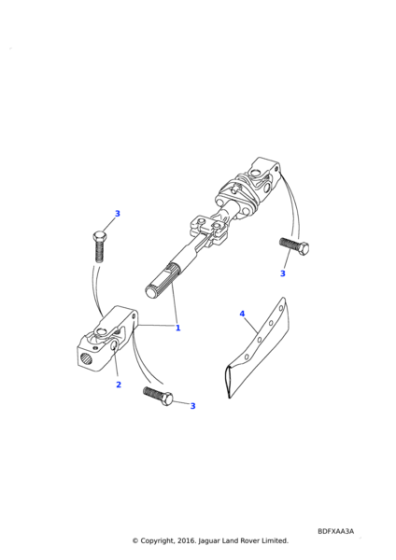 ANR3518 - Land Rover Heatshield steering gear