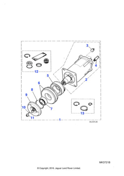 AEU1695 - Jaguar Clutch housing