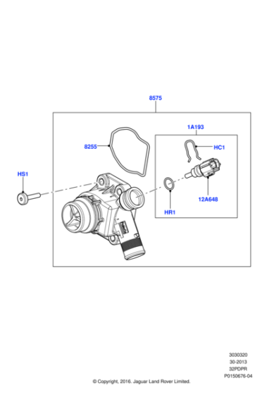 LR003203 - Land Rover Kit - Sensor Attachment