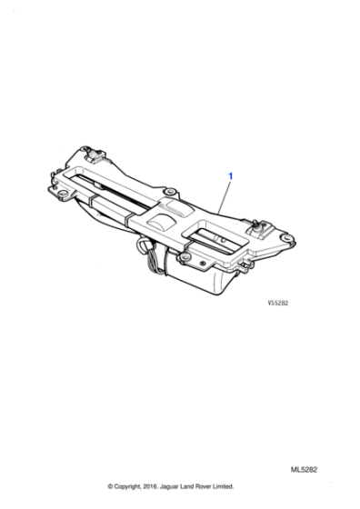 GHF8950AB - Jaguar Windscreen wiper motor