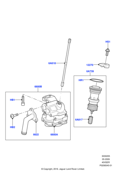 LR000380 - Land Rover Bolt