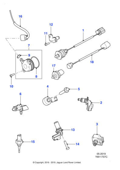 C2D40548 - Jaguar Link harness