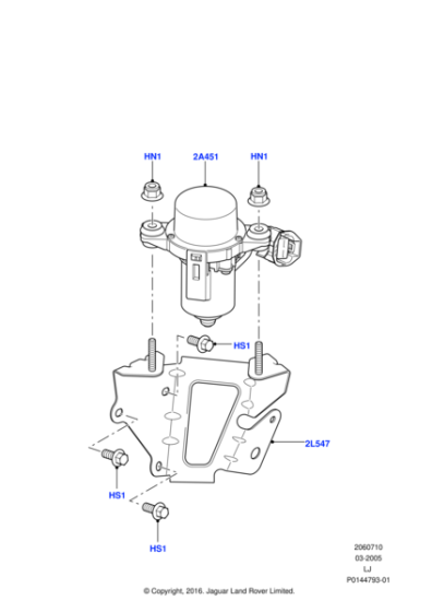 FY106047 - Land Rover Nut