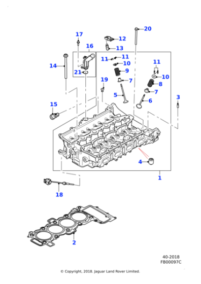 JDE40450 - Jaguar Tube