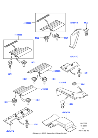 EAP501050 - Land Rover Plate - Door Scuff