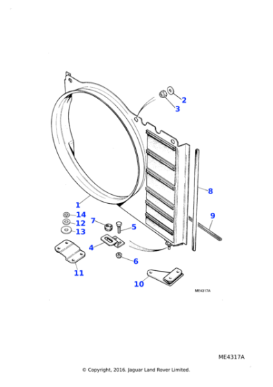 WA106041 - Jaguar Land Rover Washer