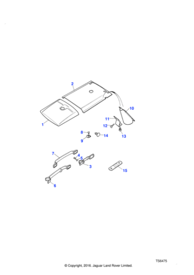 393182AE - Land Rover Retainer