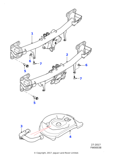 T2H9714 - Jaguar Tow bar