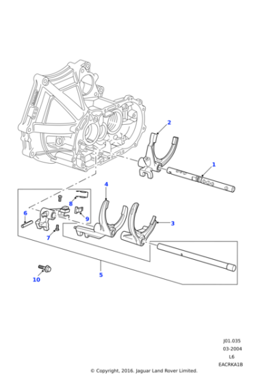 ALU1301L - Land Rover Bolt