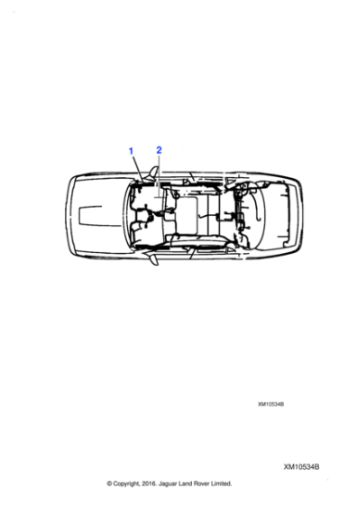 C2C39226 - Jaguar Body harness