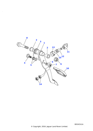 13H3735L - Land Rover Switch - Stop Light