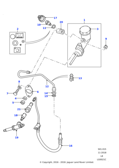 MSK500020 - Land Rover Switch-electronic diesel control