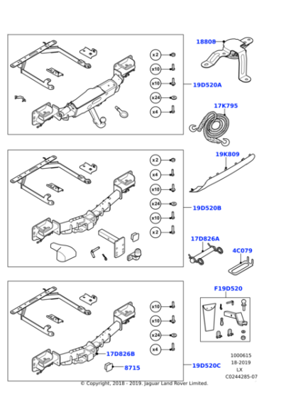 Towing System - Rear Bumper Valance, Primed